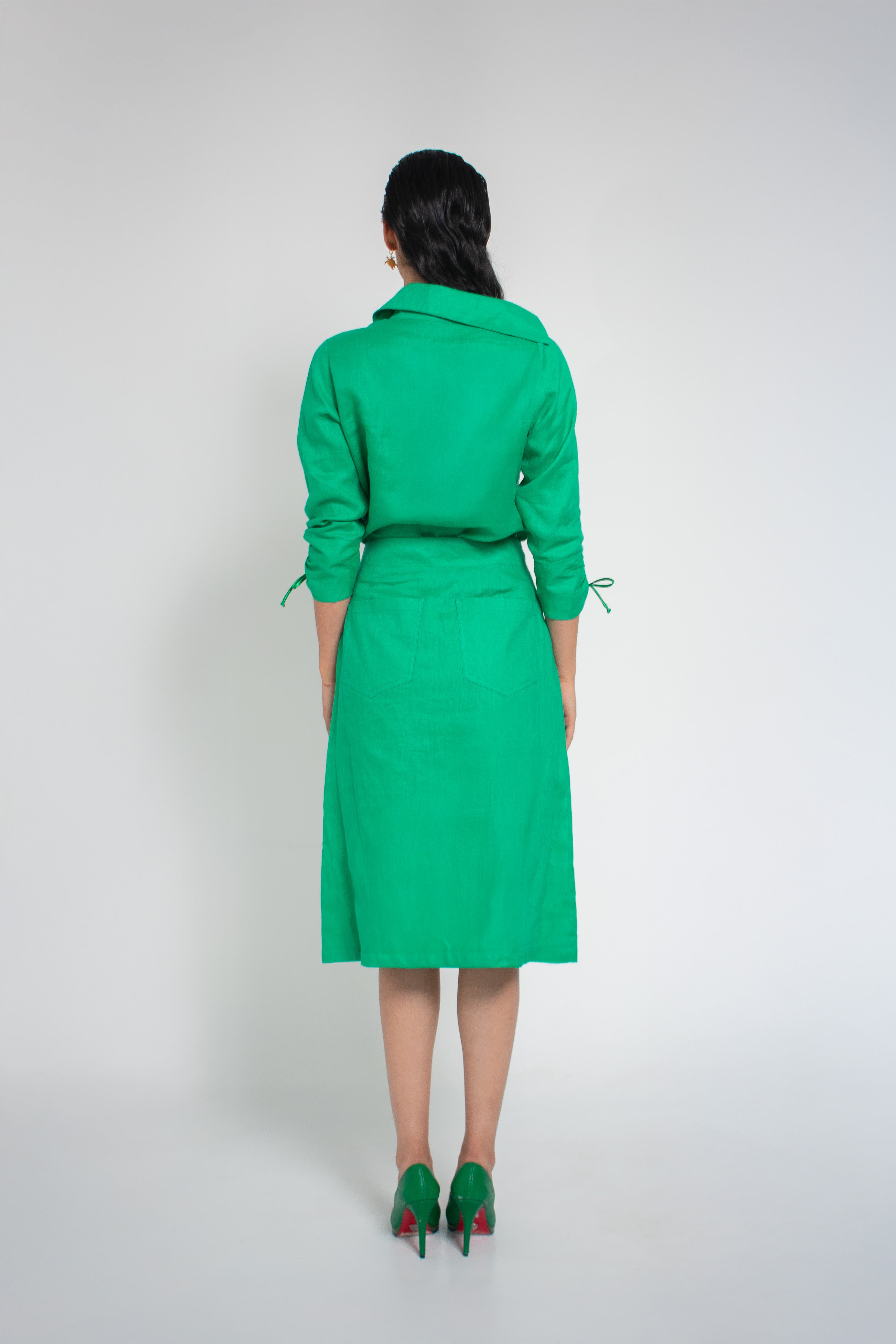 Blusa Asimétrica Tortuga