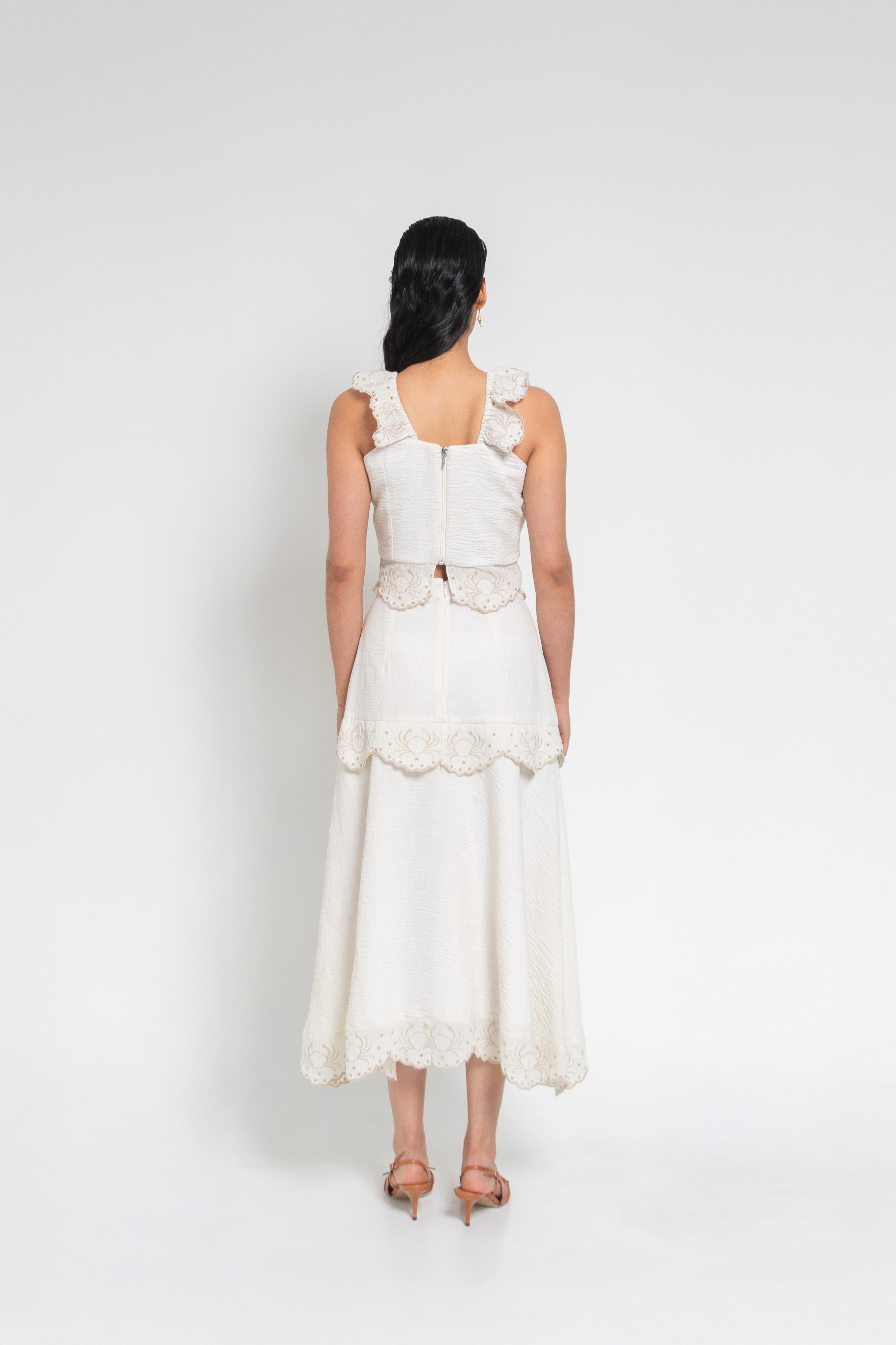 Falda Cangrejos Canesú