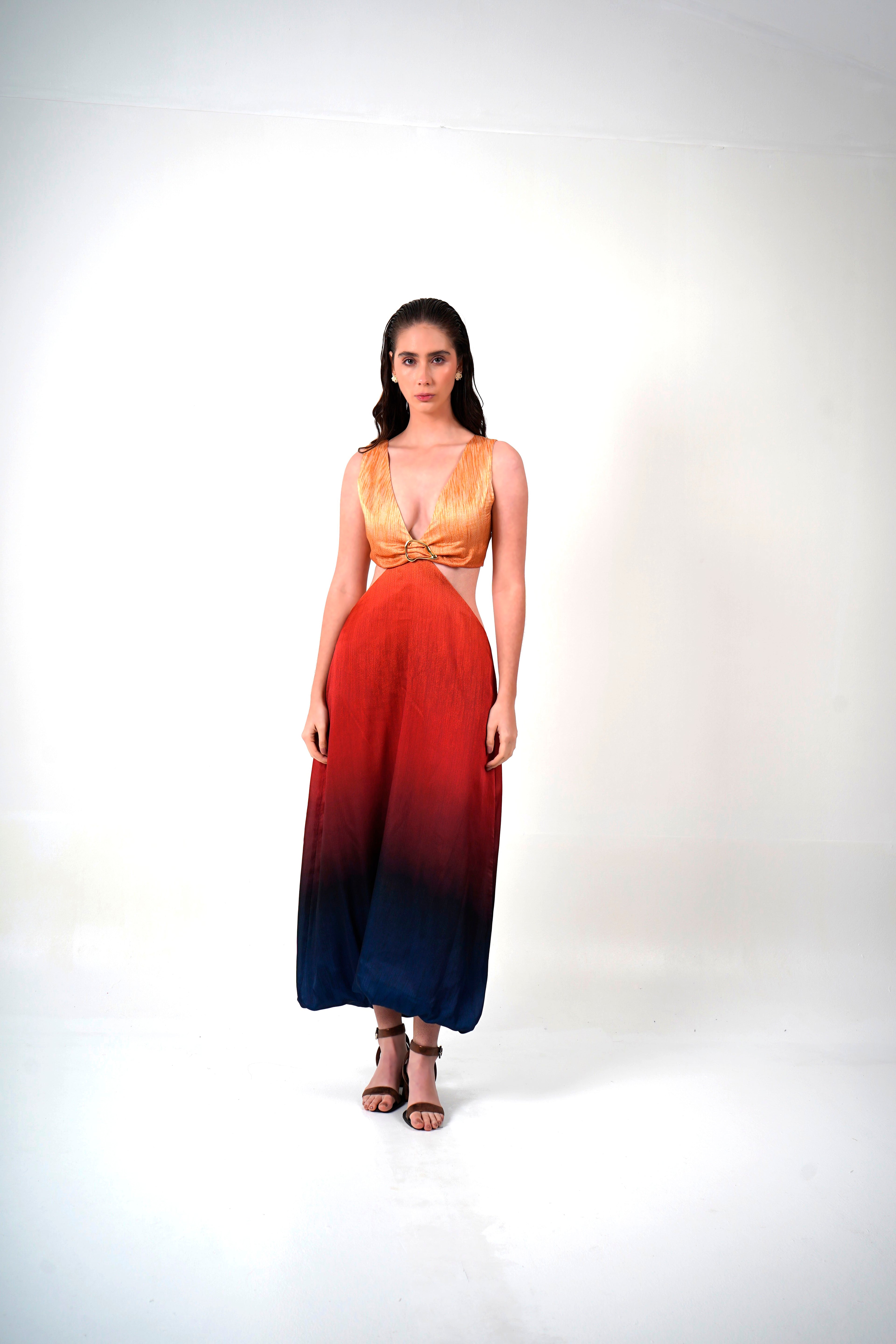 Vestido Globo Anochecer