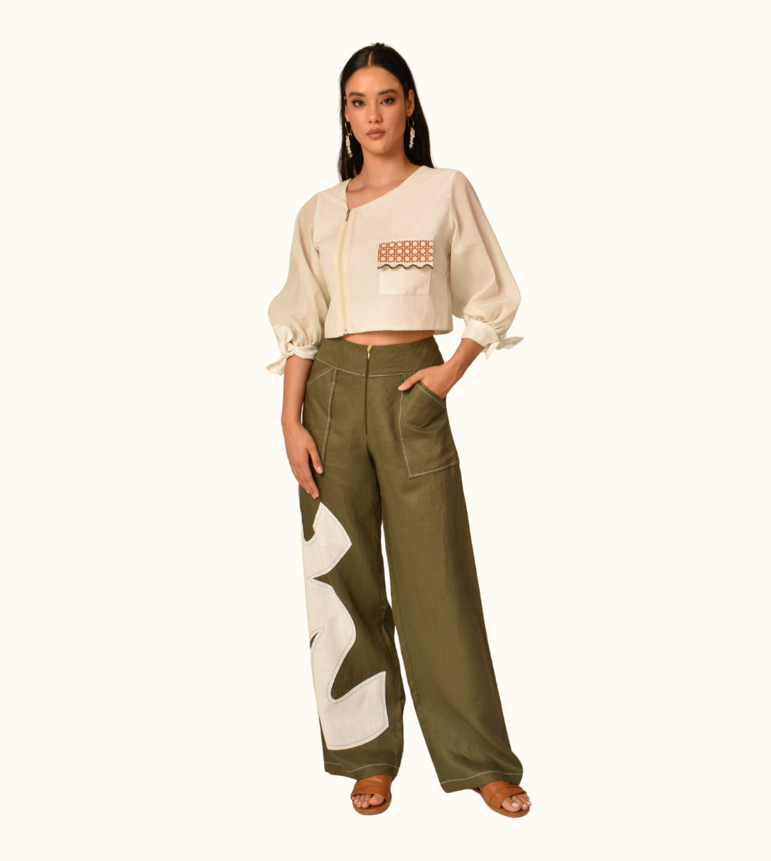 Blusa Asimetrica Heliconia