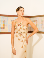 Vestido Mariposas Largo