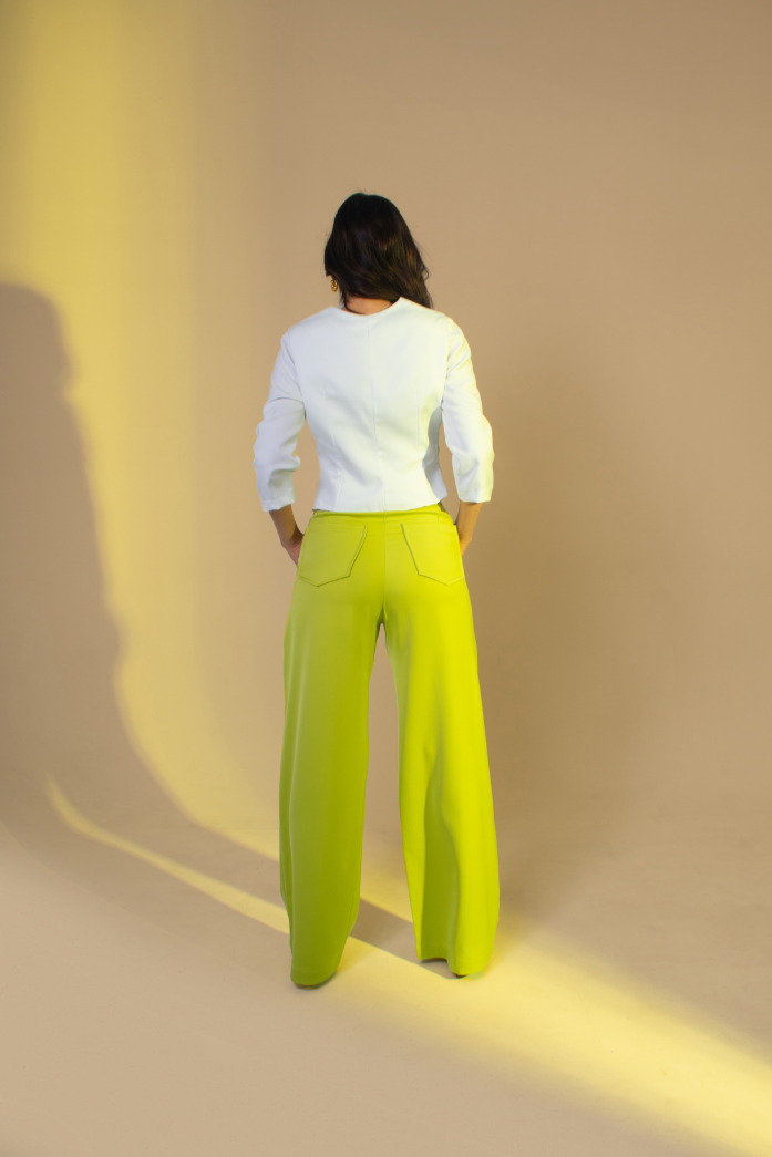 Chaqueta Ondas Verde