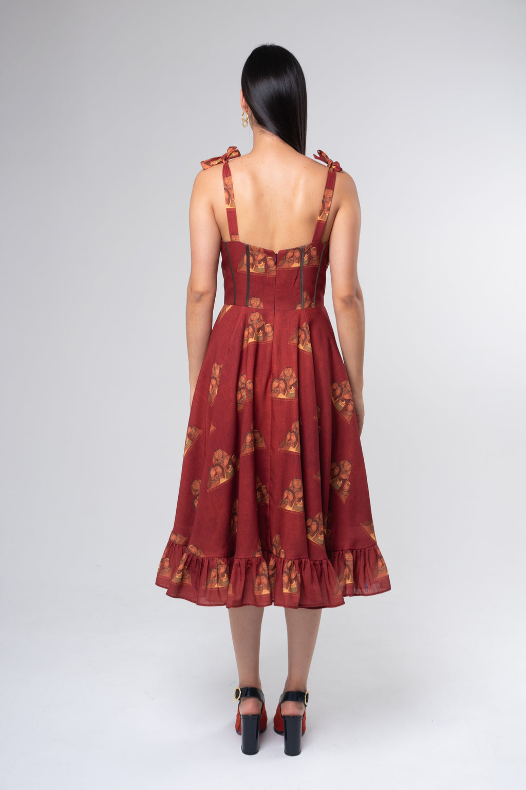 Vestido Miniprint Caras