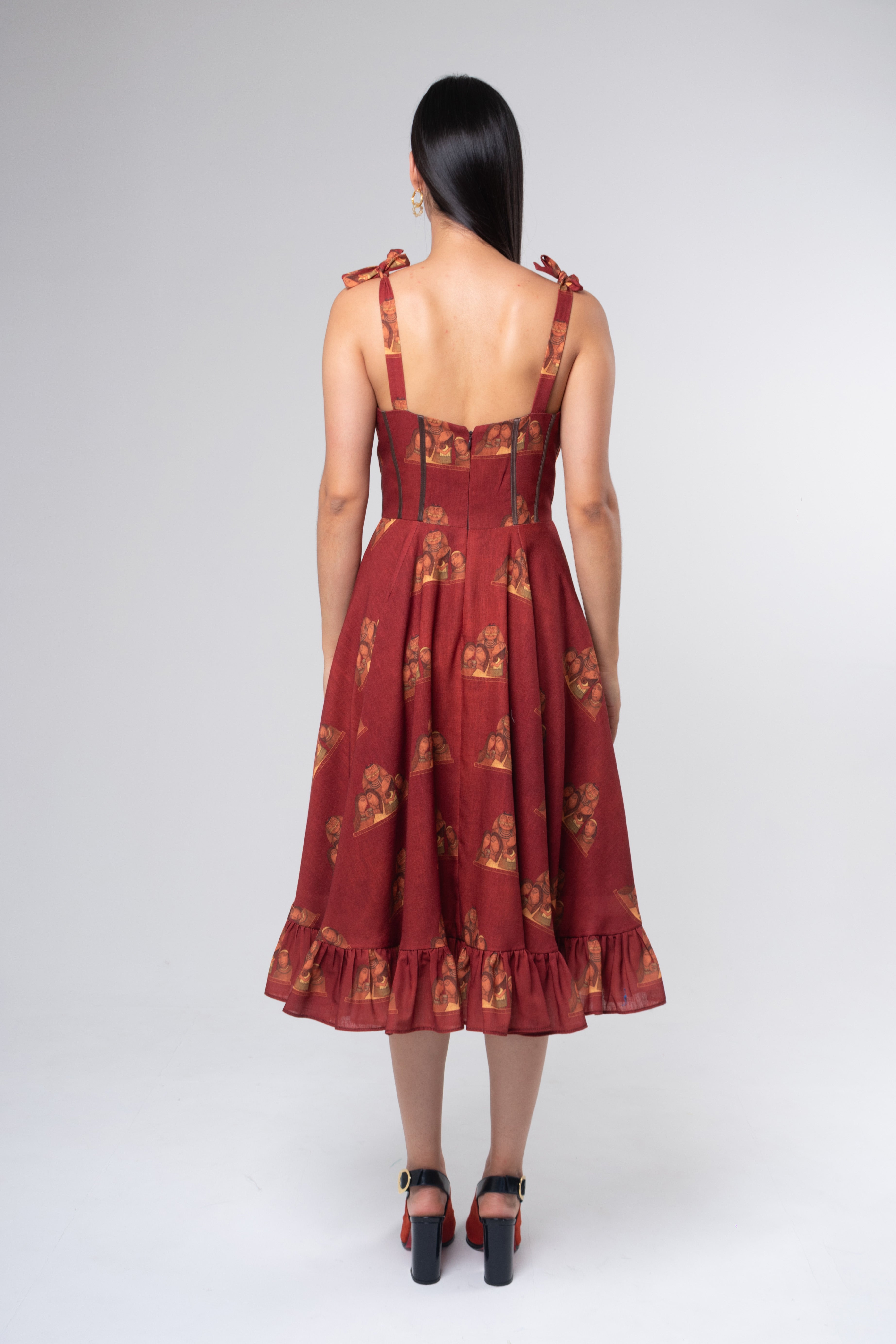 Vestido Miniprint Caras