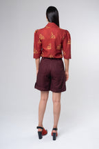 Camisa Miniprint Caras