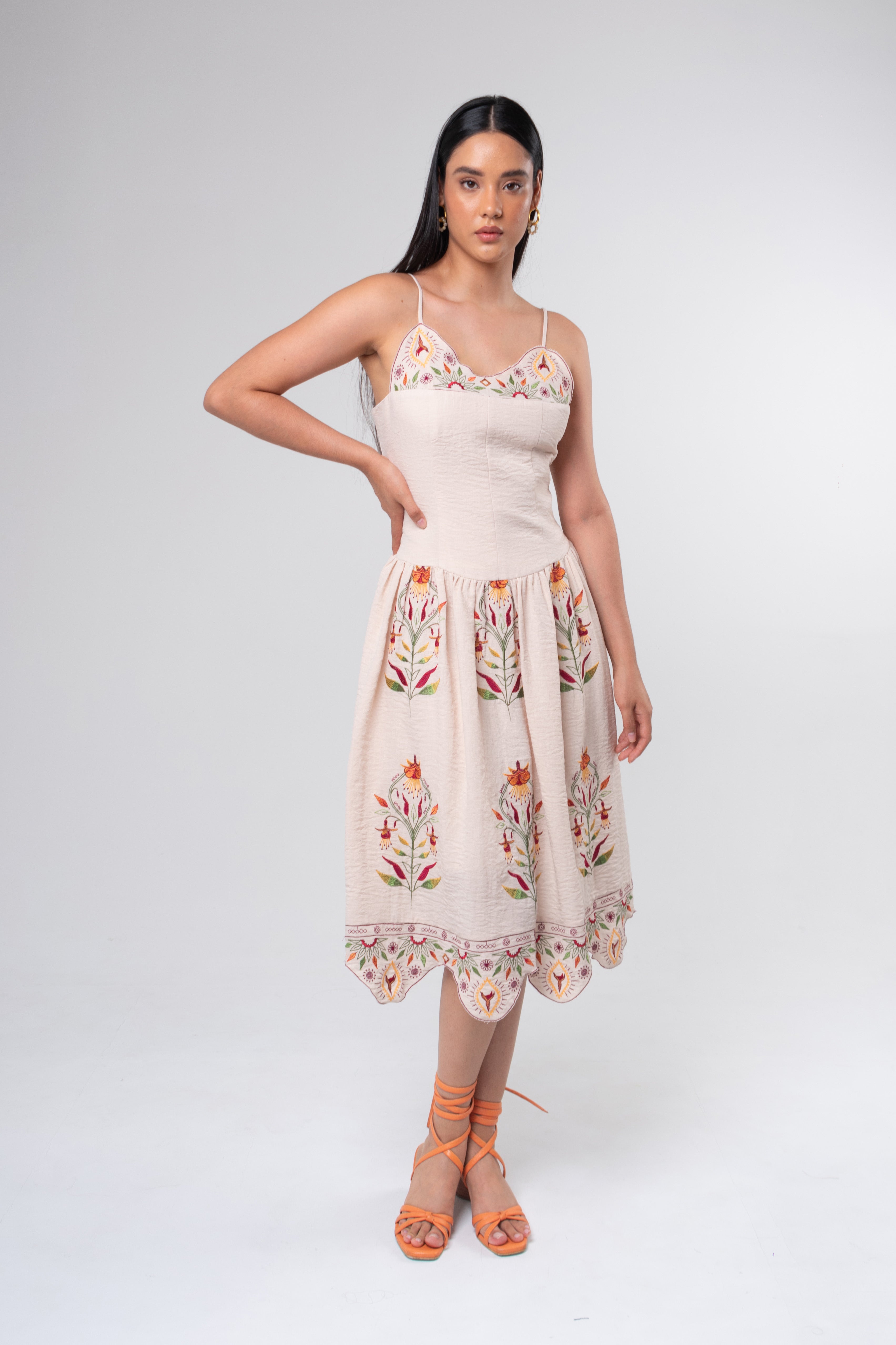 Vestido Bailarinas Talle Alto