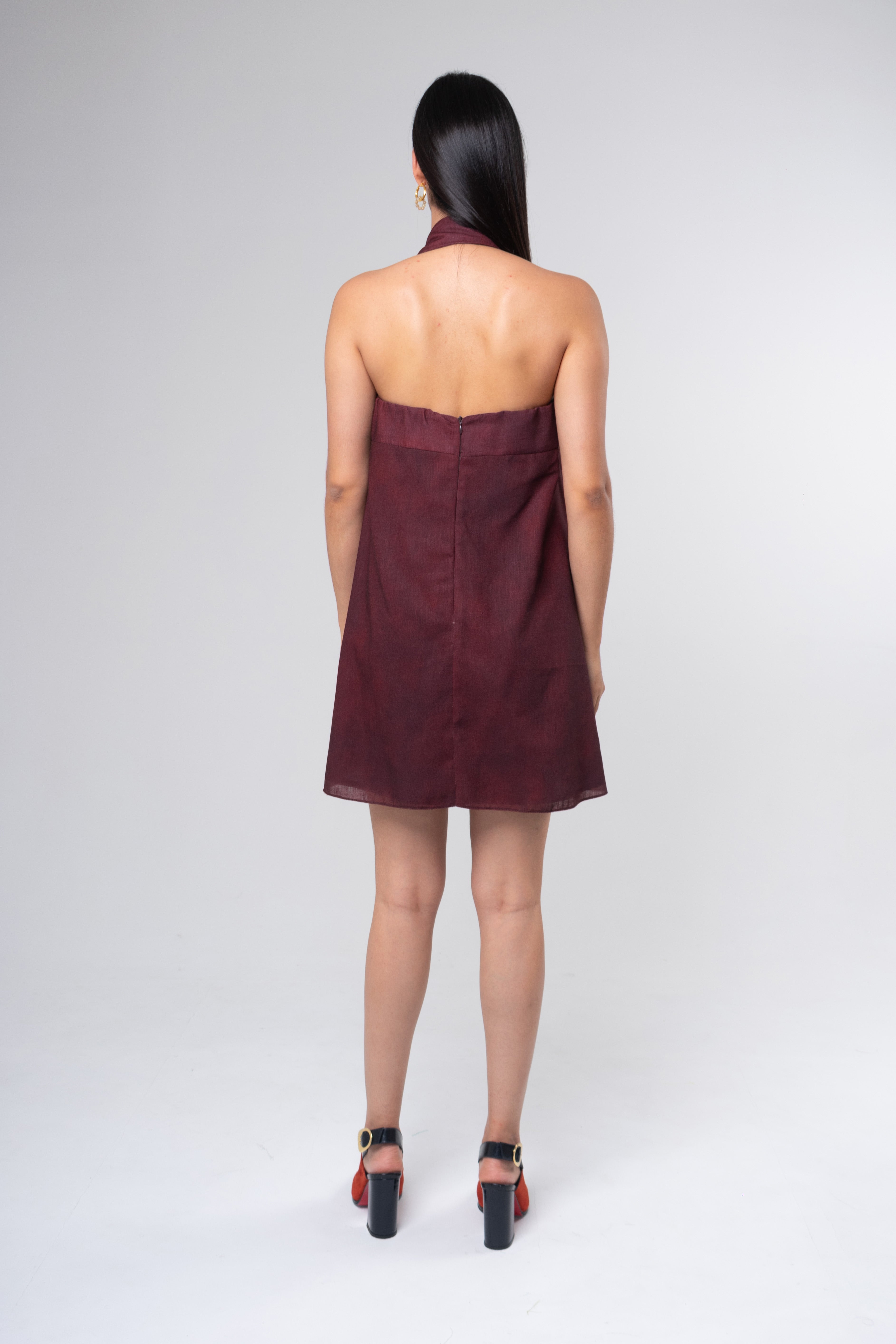 Vestido Halter Caras