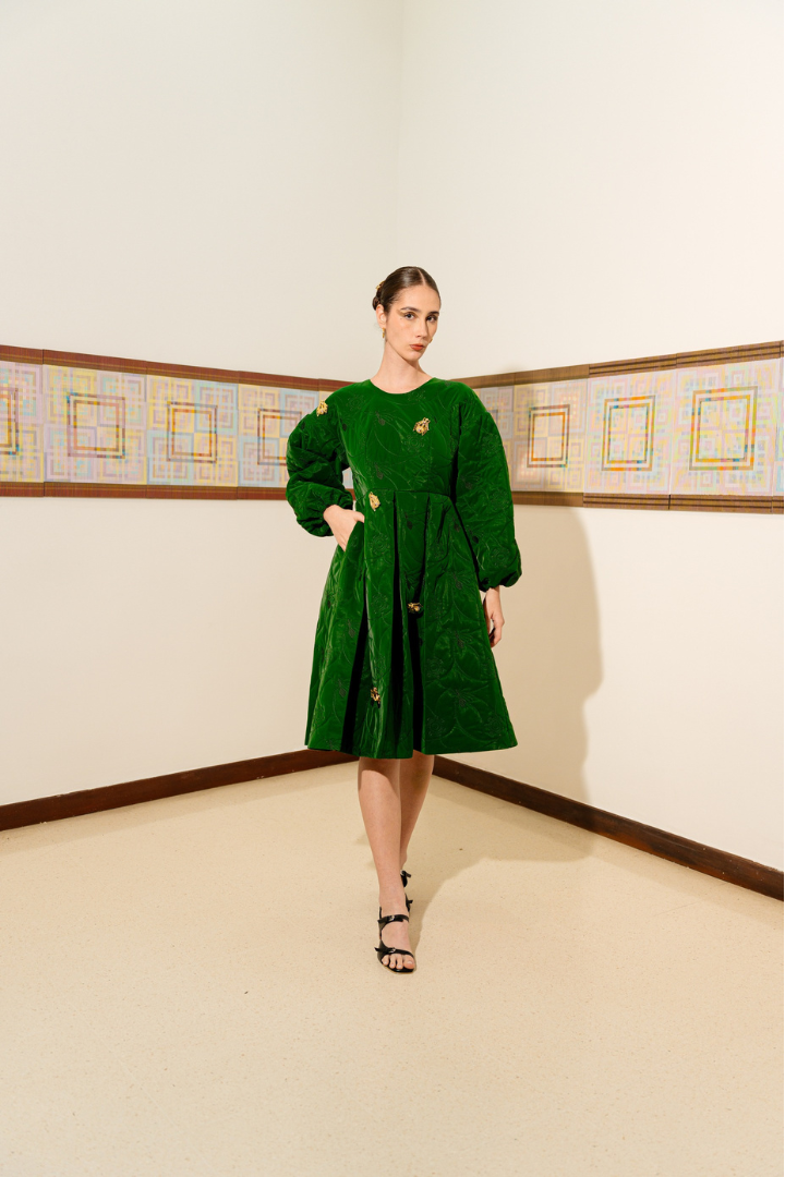 Vestido Hormigas Alcolchado