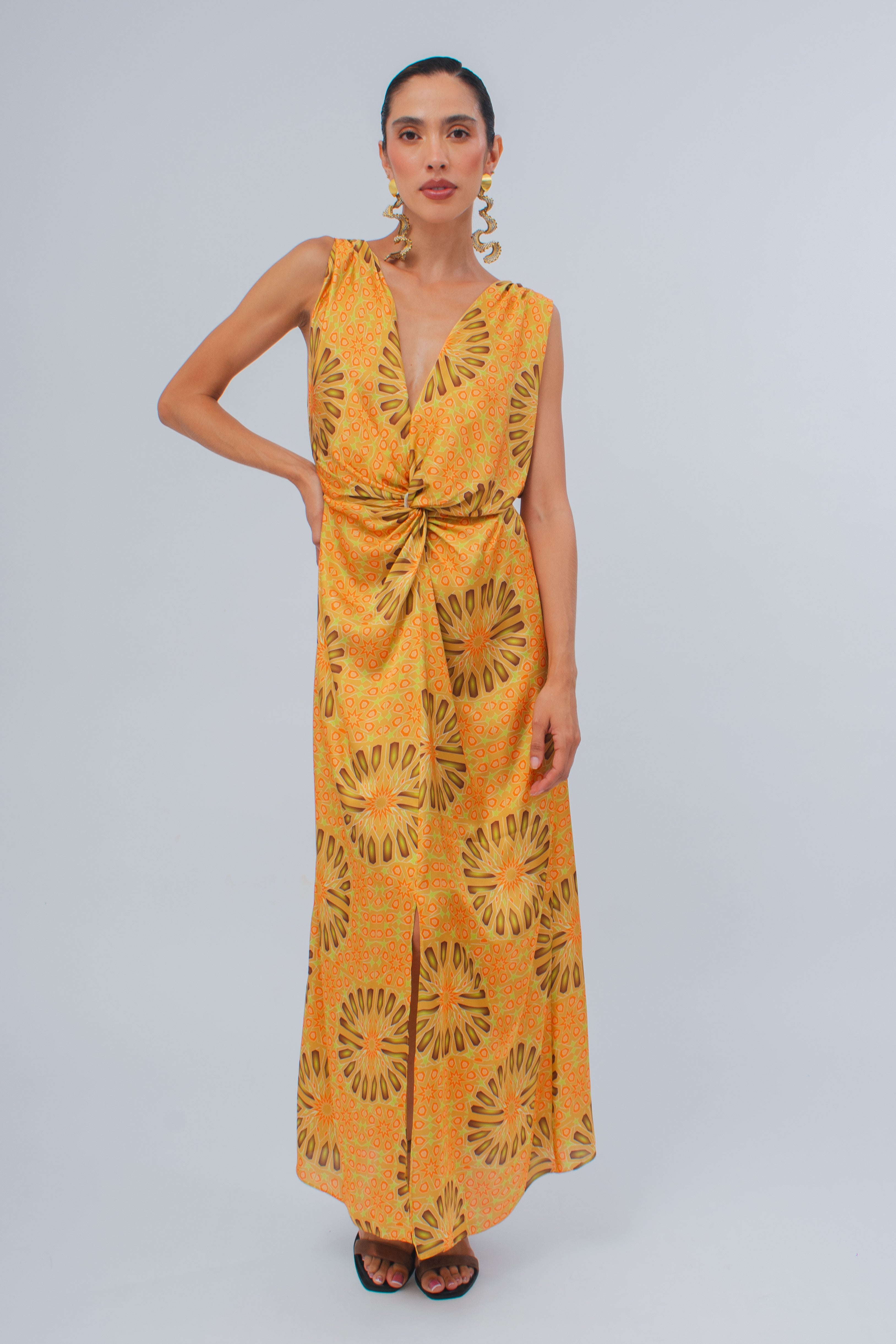 Vestido Nudo Zellige