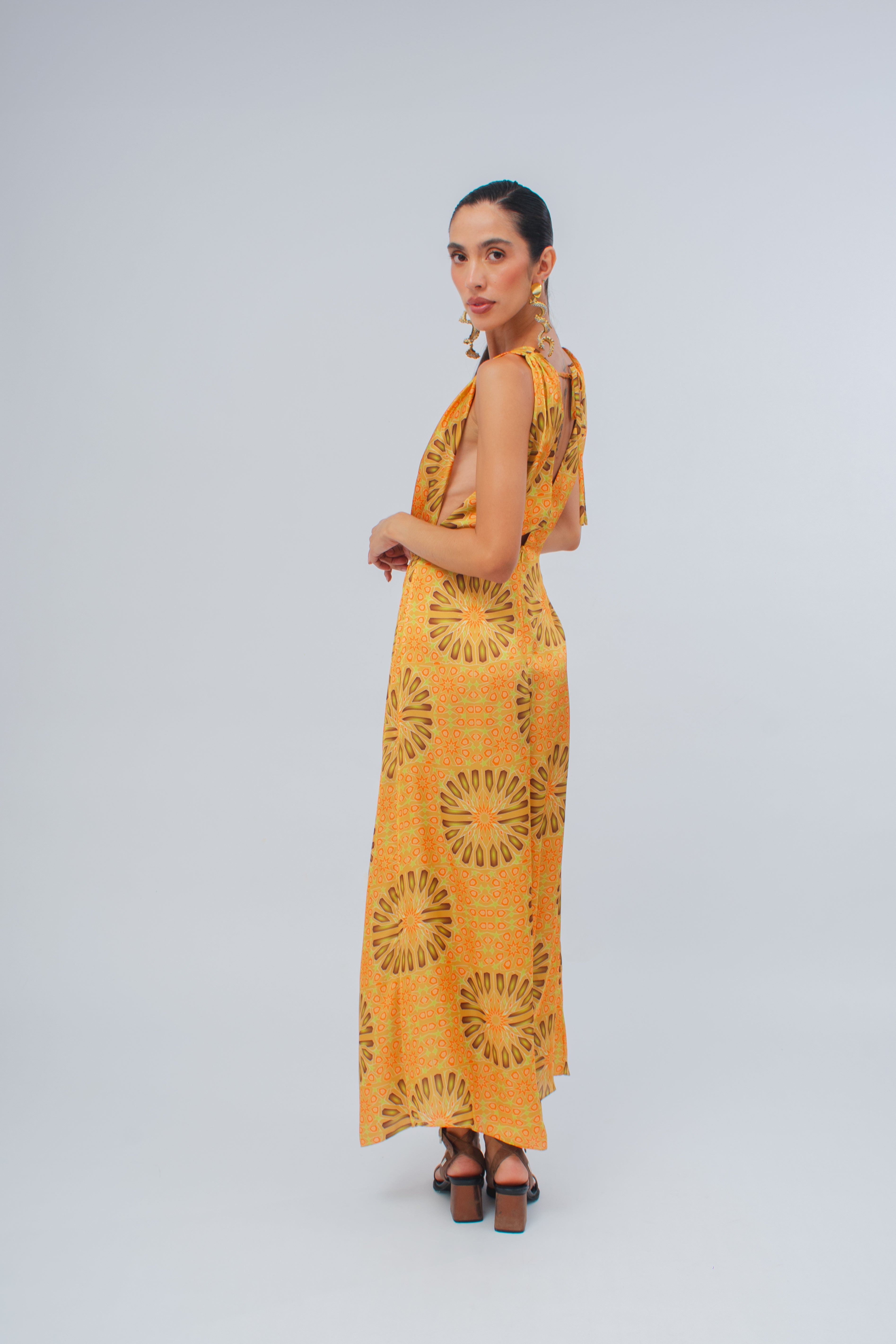 Vestido Nudo Zellige