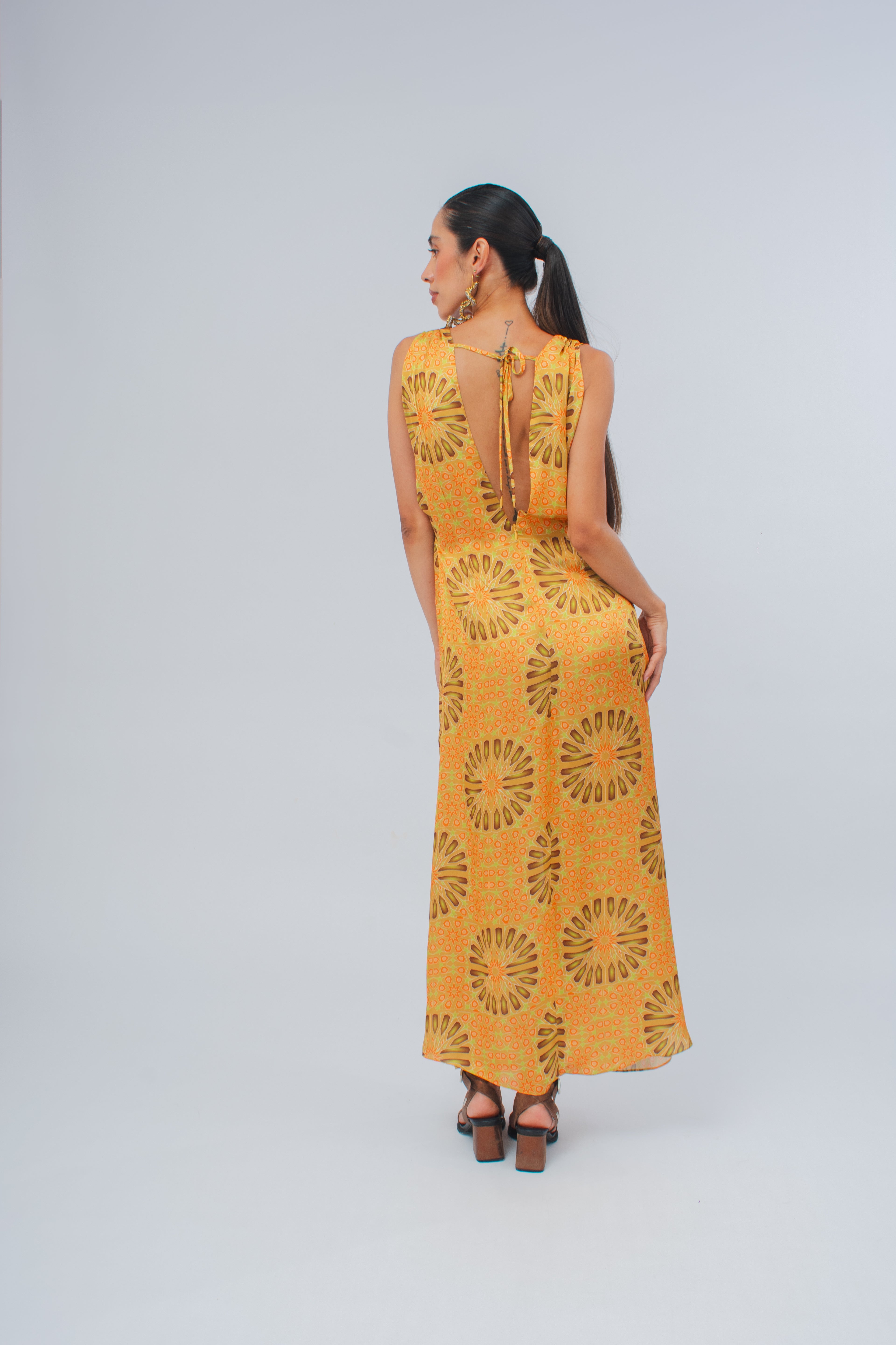 Vestido Nudo Zellige