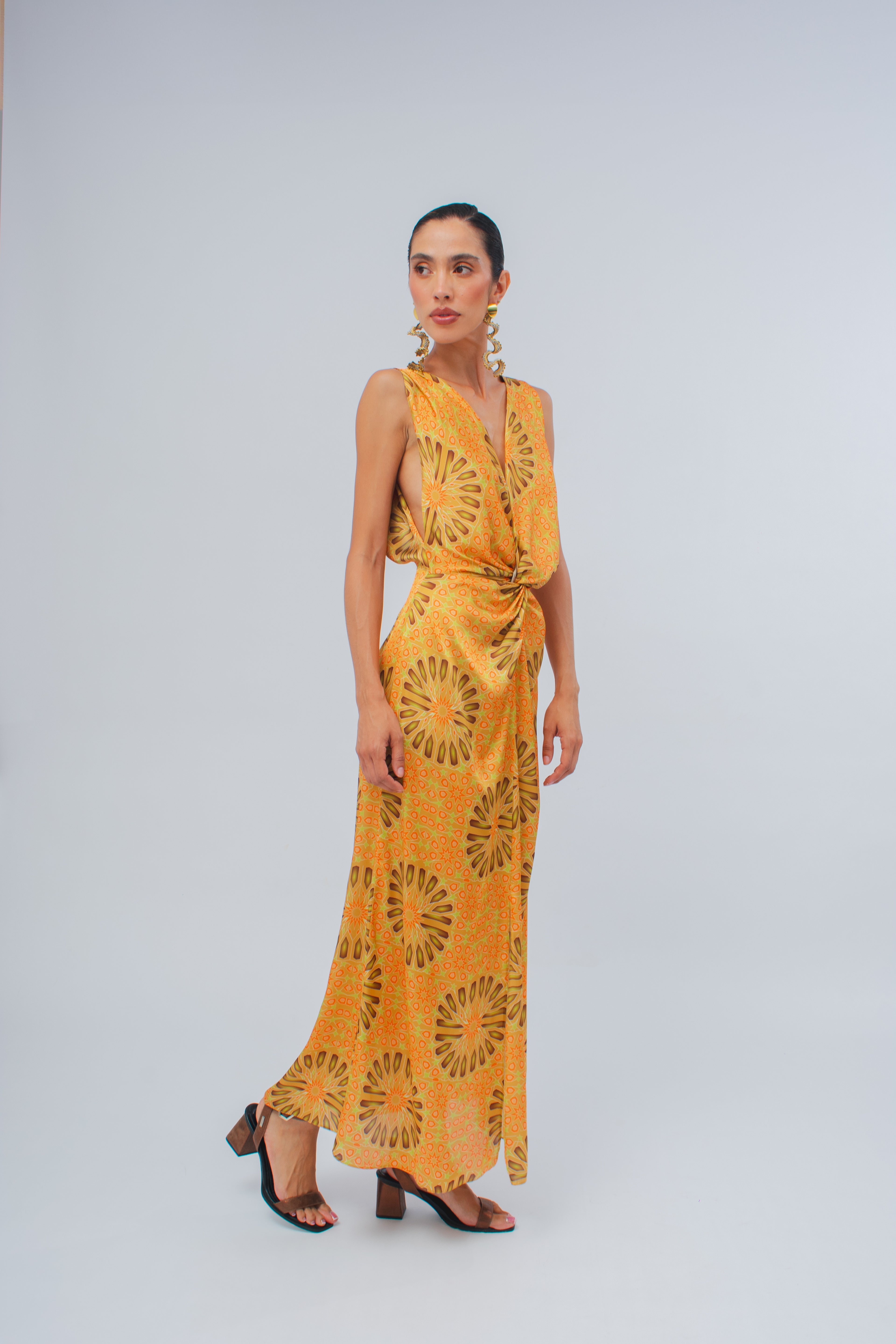 Vestido Nudo Zellige