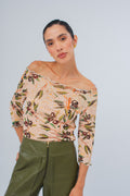 Blusa Mesh Olivas