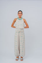 Blusa Halter Soles Dots