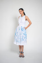 Vestido Coral Azul