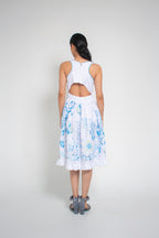 Vestido Coral Azul