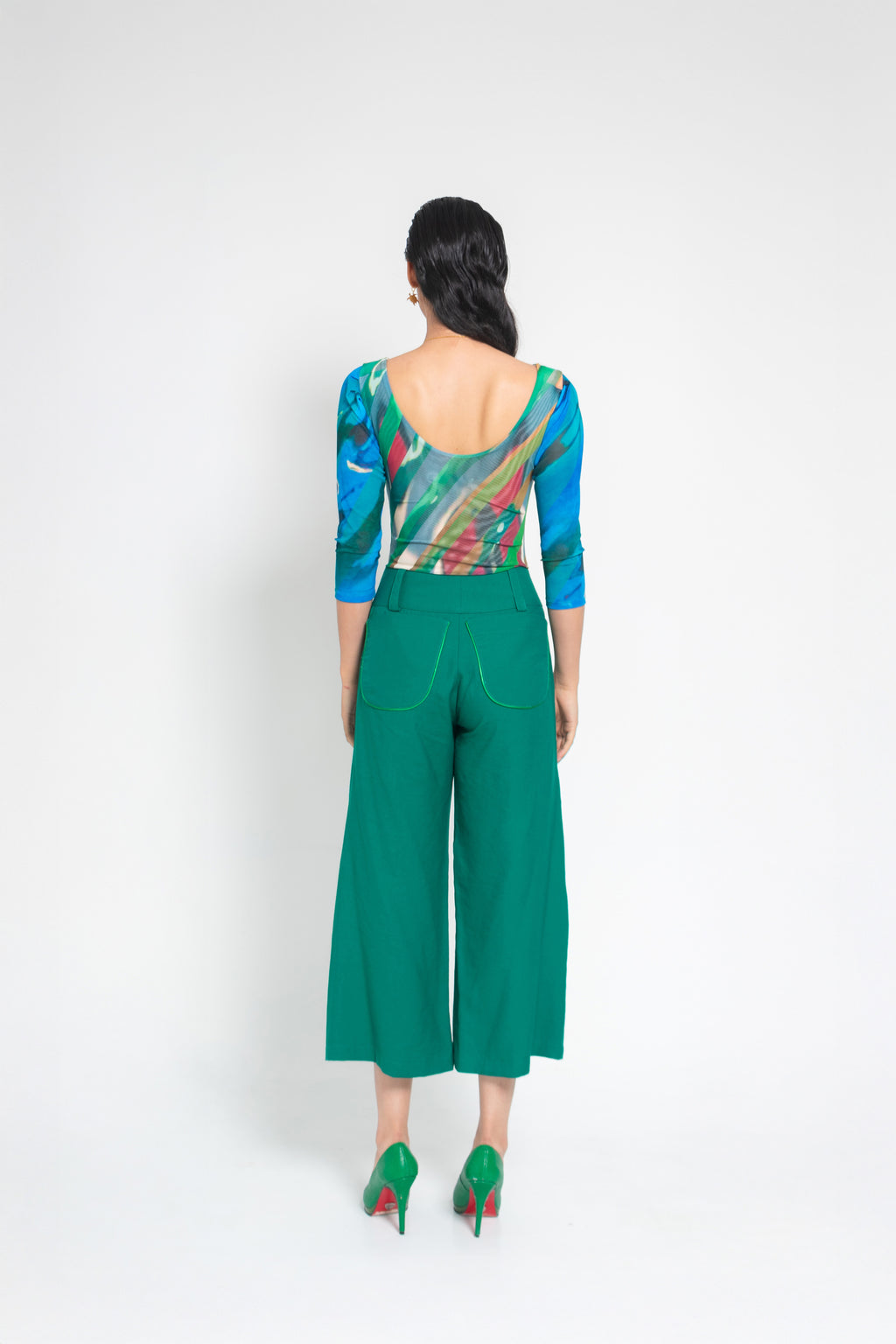 Pantalón Cargo Verde