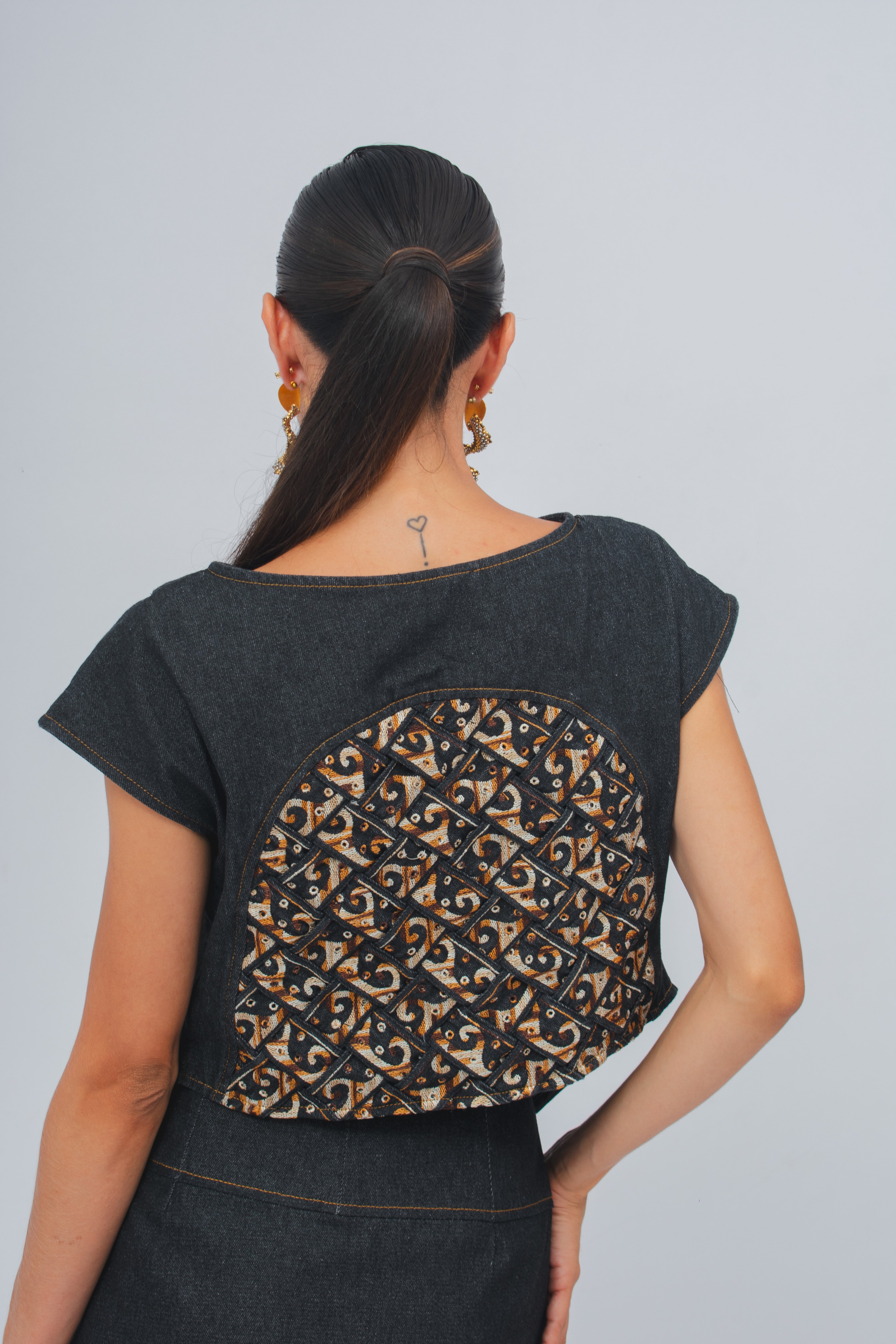 Blusa Cruzada Ondas