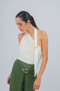 Blusa Asimetrica Blanca