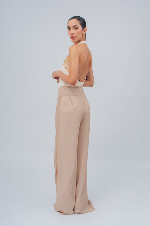 Blusa Asimetrica Palo Rosa