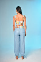Pantalón Cool Blue Lino