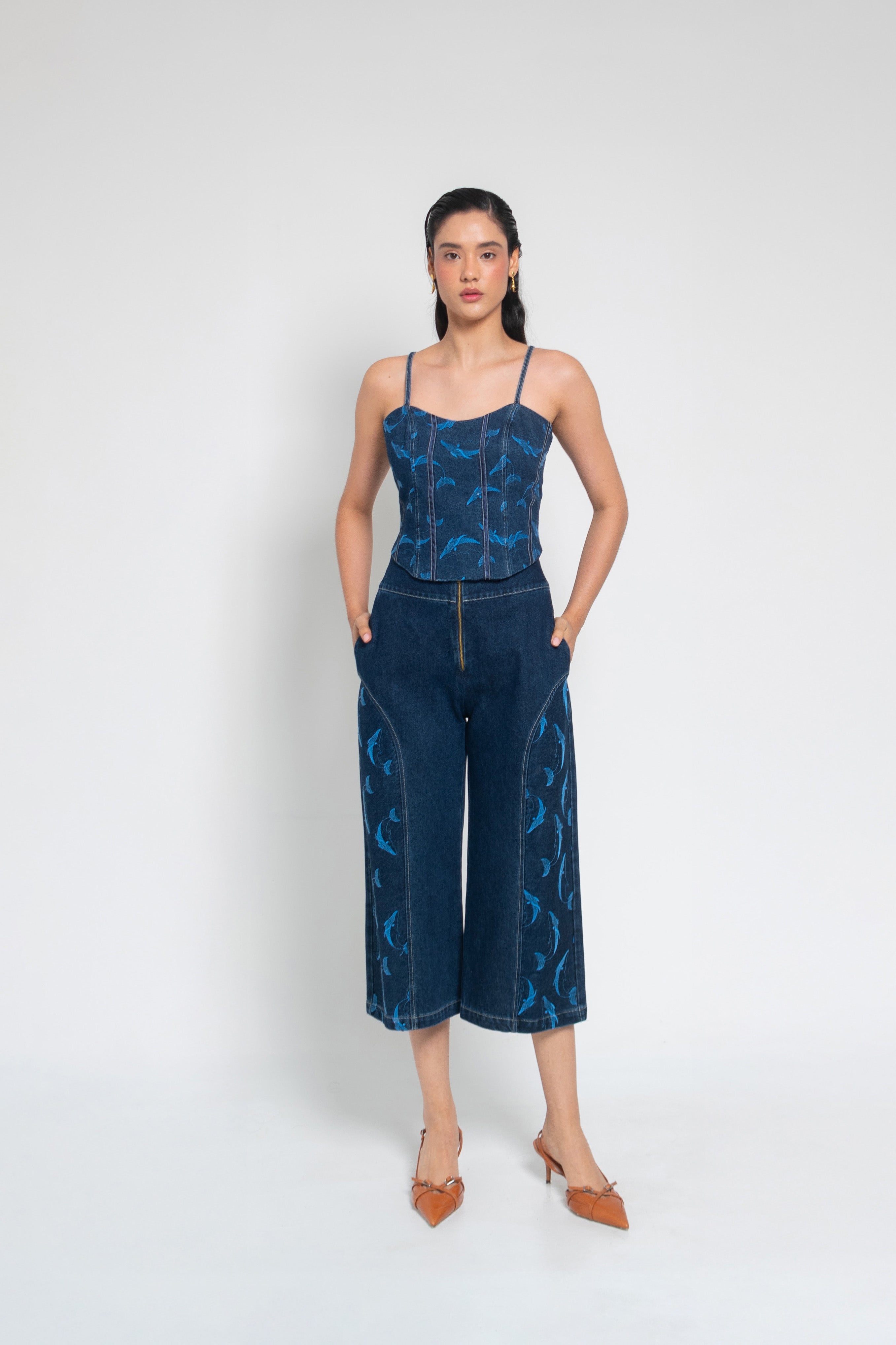 Pantalón Culotte Ballenas