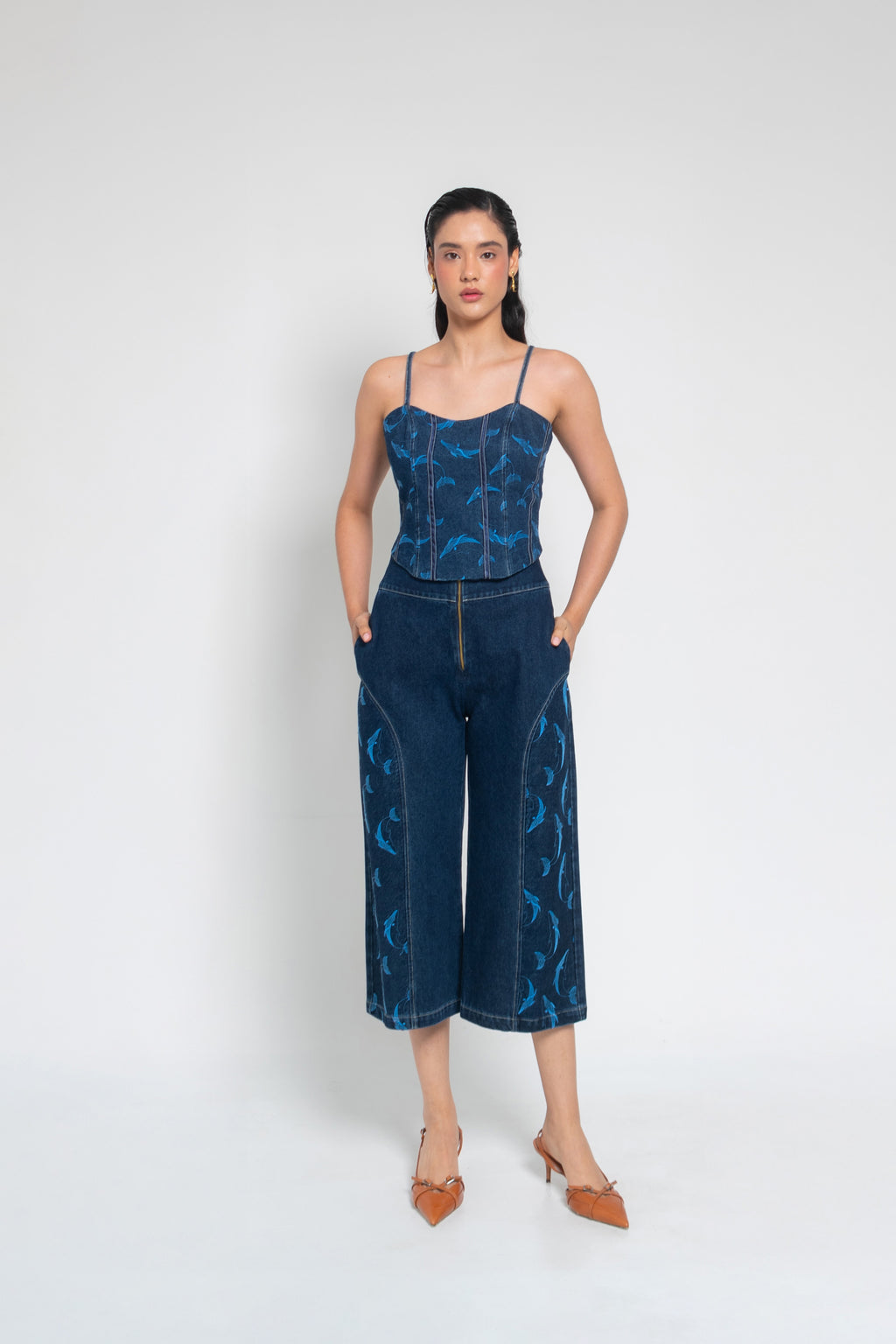 Pantalón Culotte Ballenas