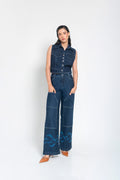 Pantalón Cargo Denim Ballenas