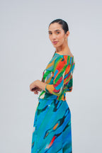 Blusa Mesh Reflejos