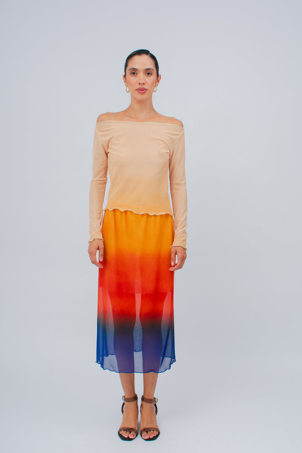 Blusa Mesh Atardecer
