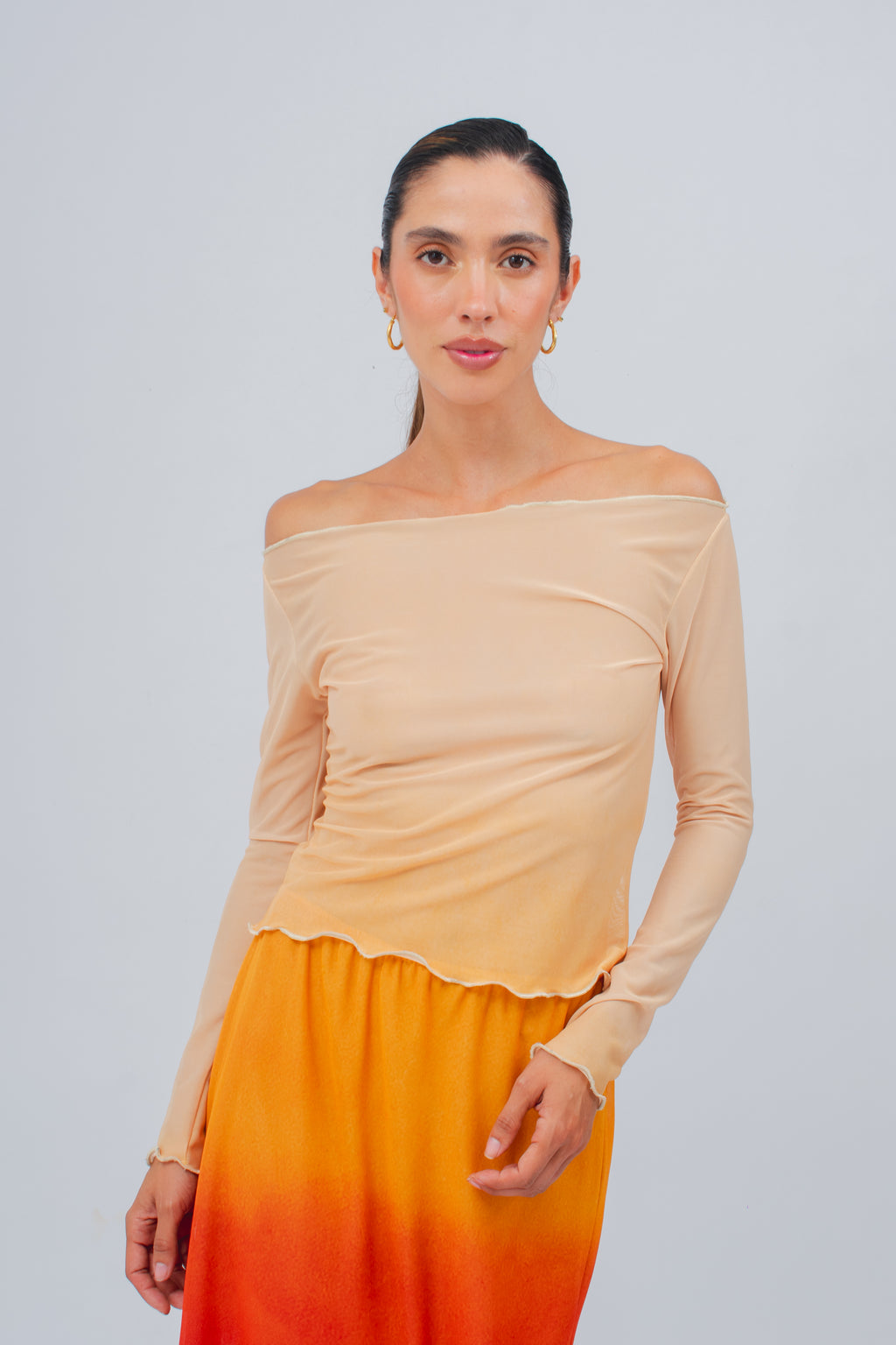 Blusa Mesh Atardecer