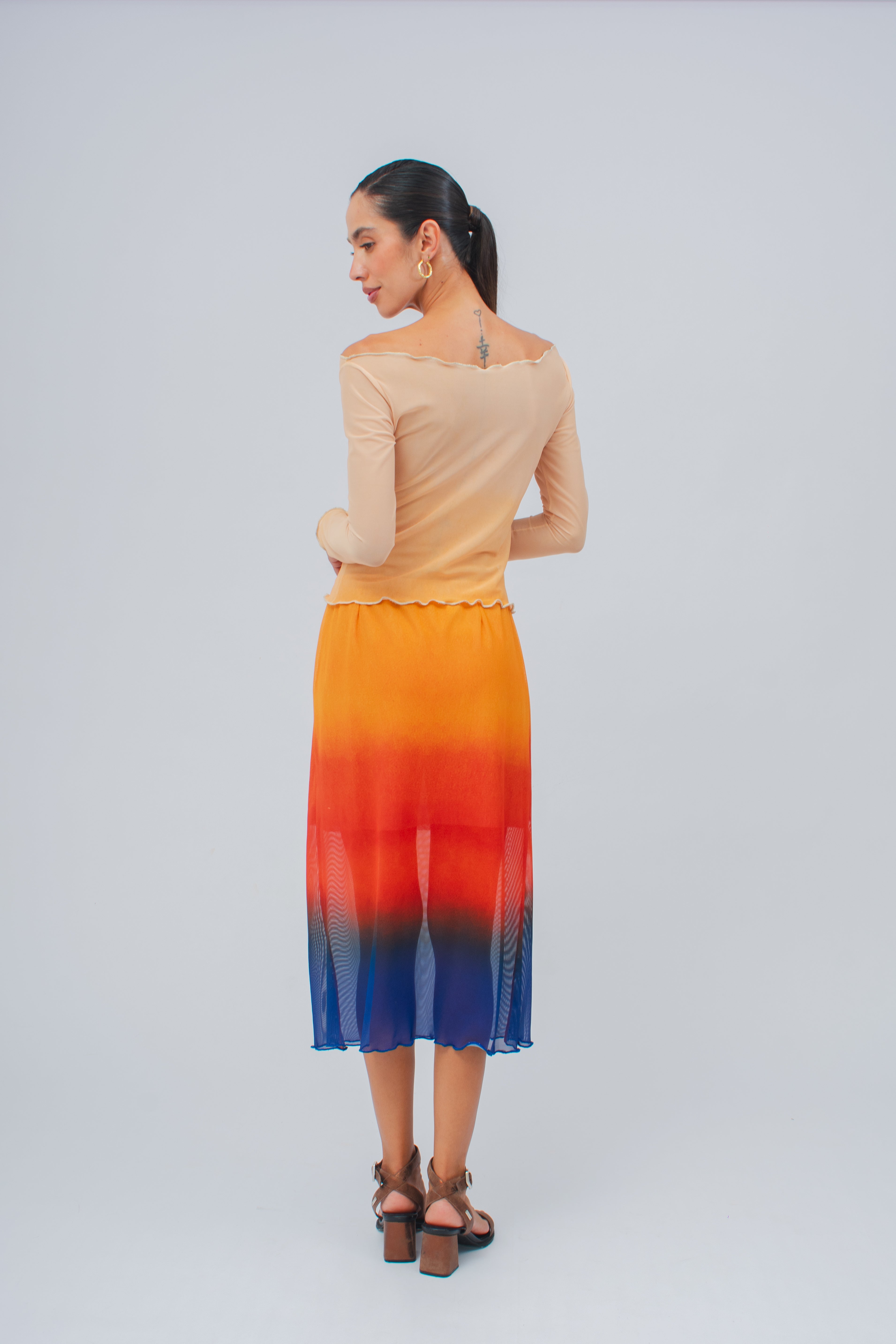 Blusa Mesh Atardecer