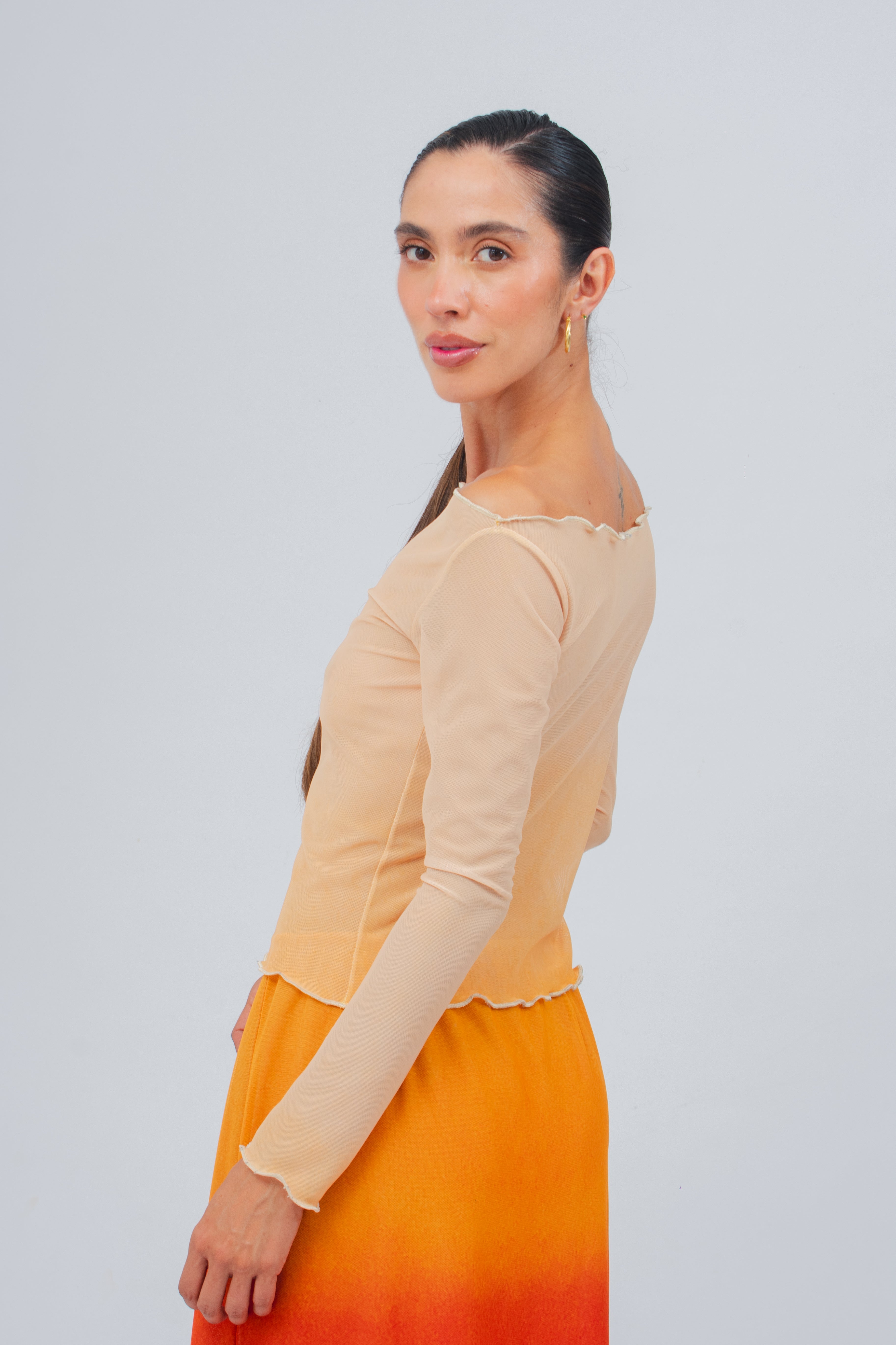 Blusa Mesh Atardecer