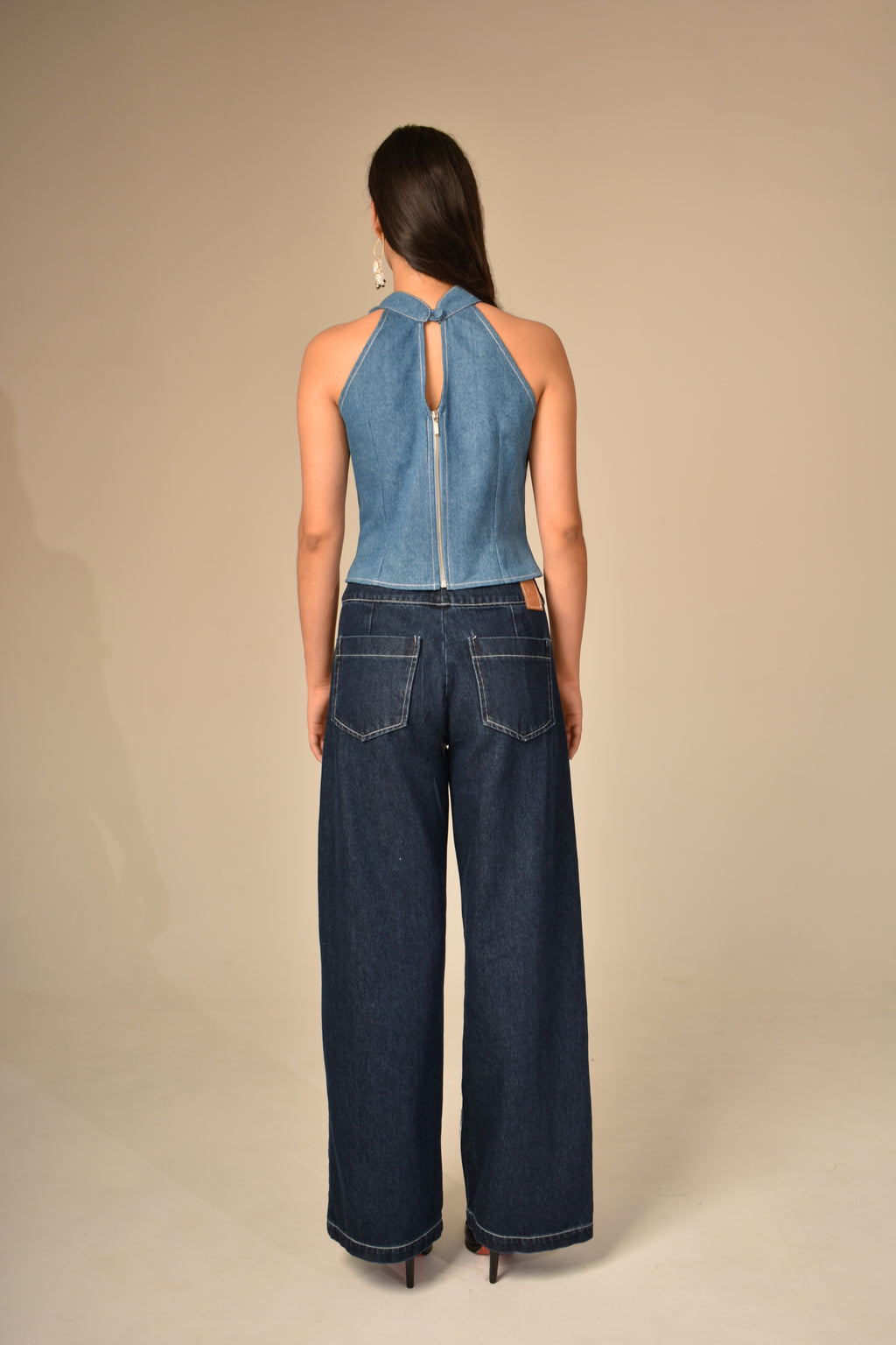 Pantalón Denim Ranas