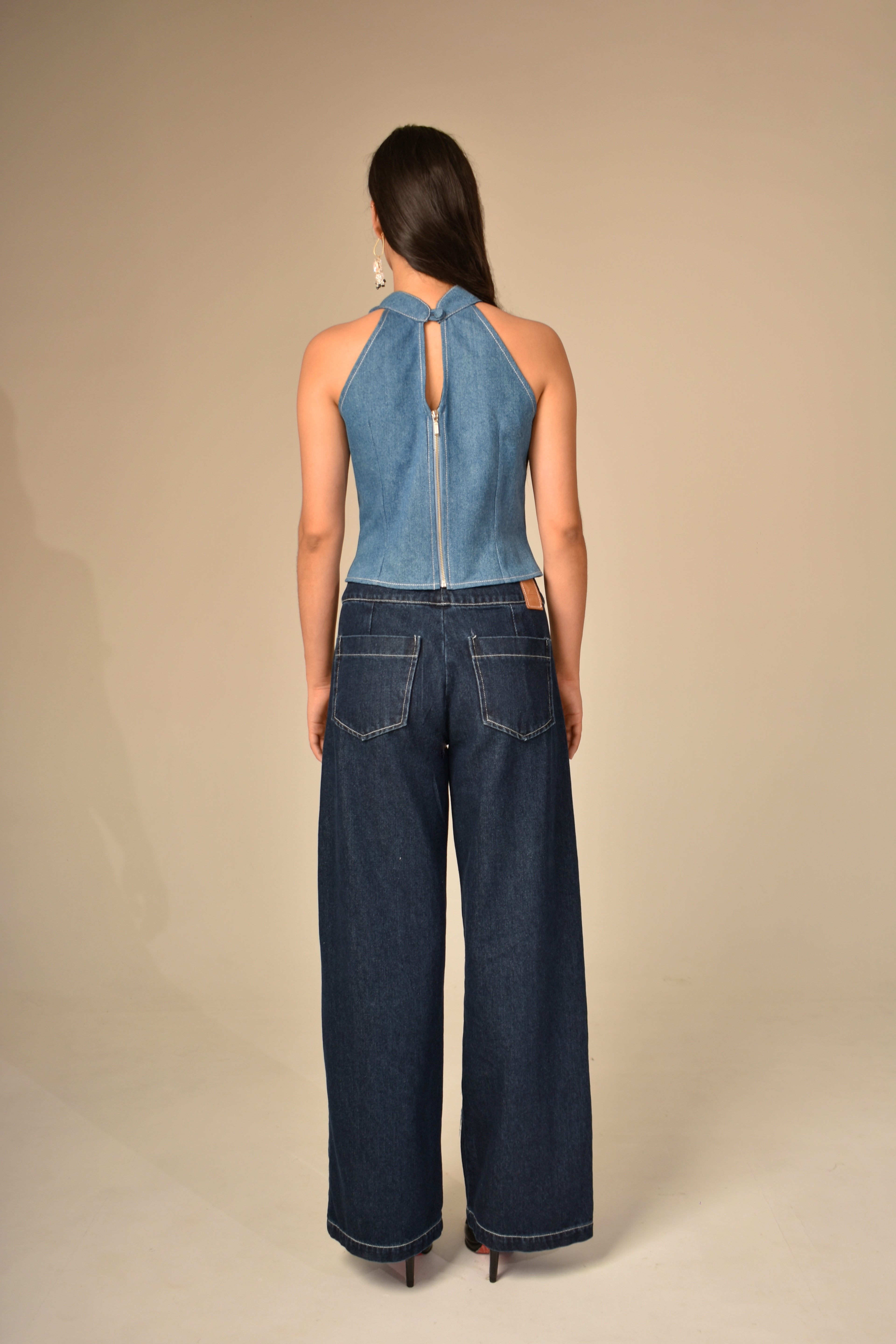 Pantalón Denim Ranas