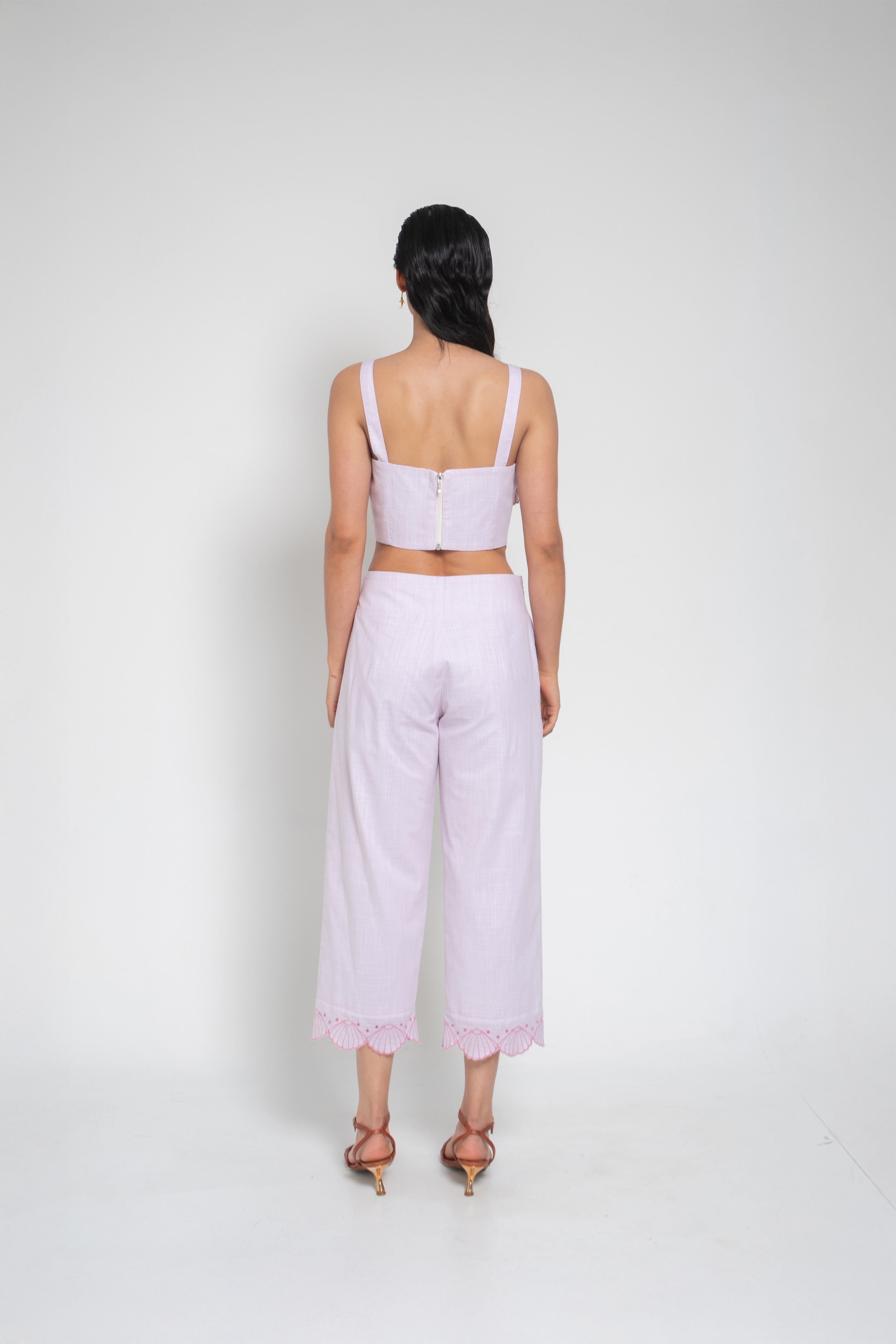 Pantalón Culotte Conchas