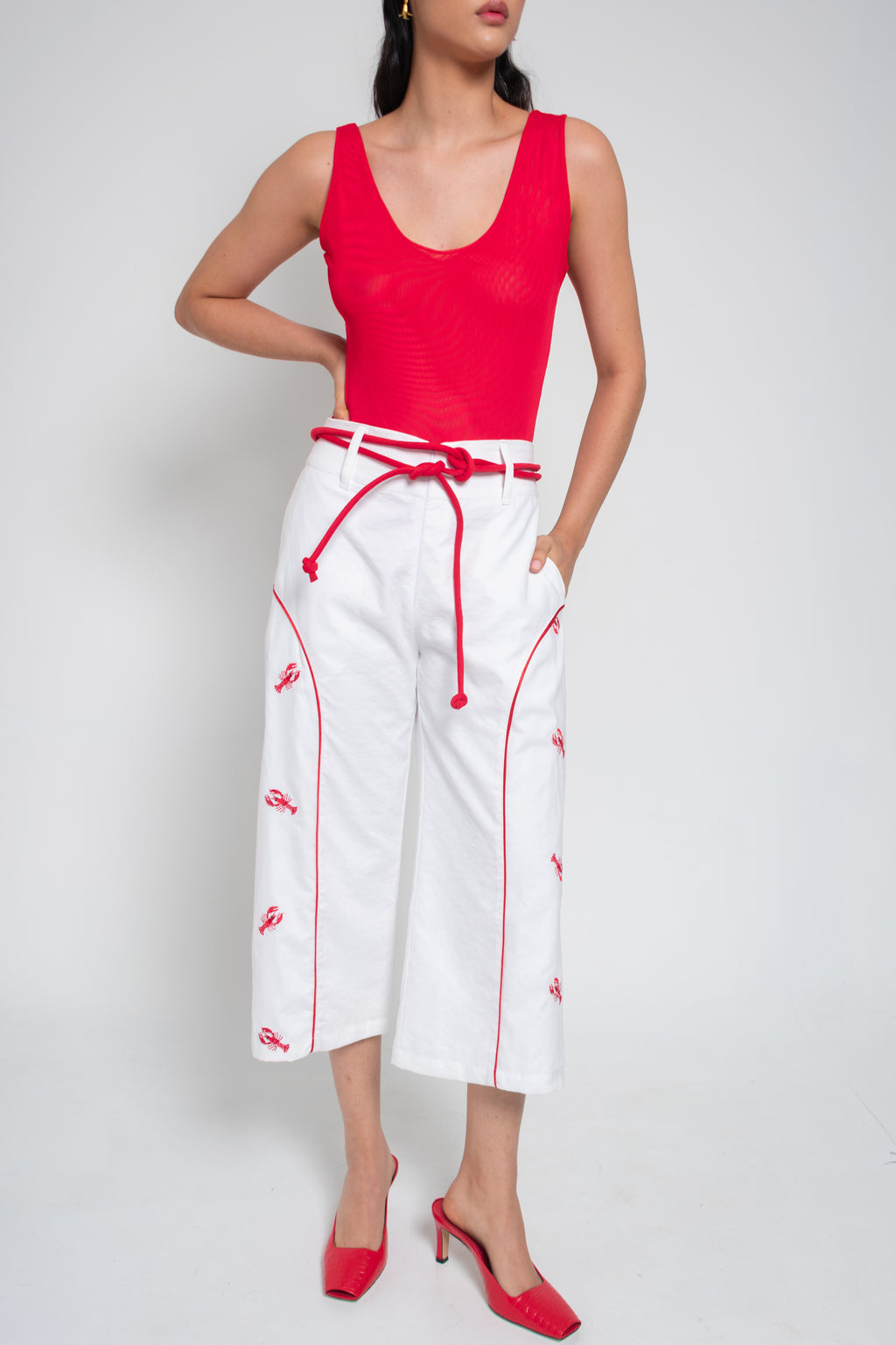 Pantalón Culotte Langostas