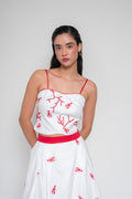 Crop Top Bordado Langostas