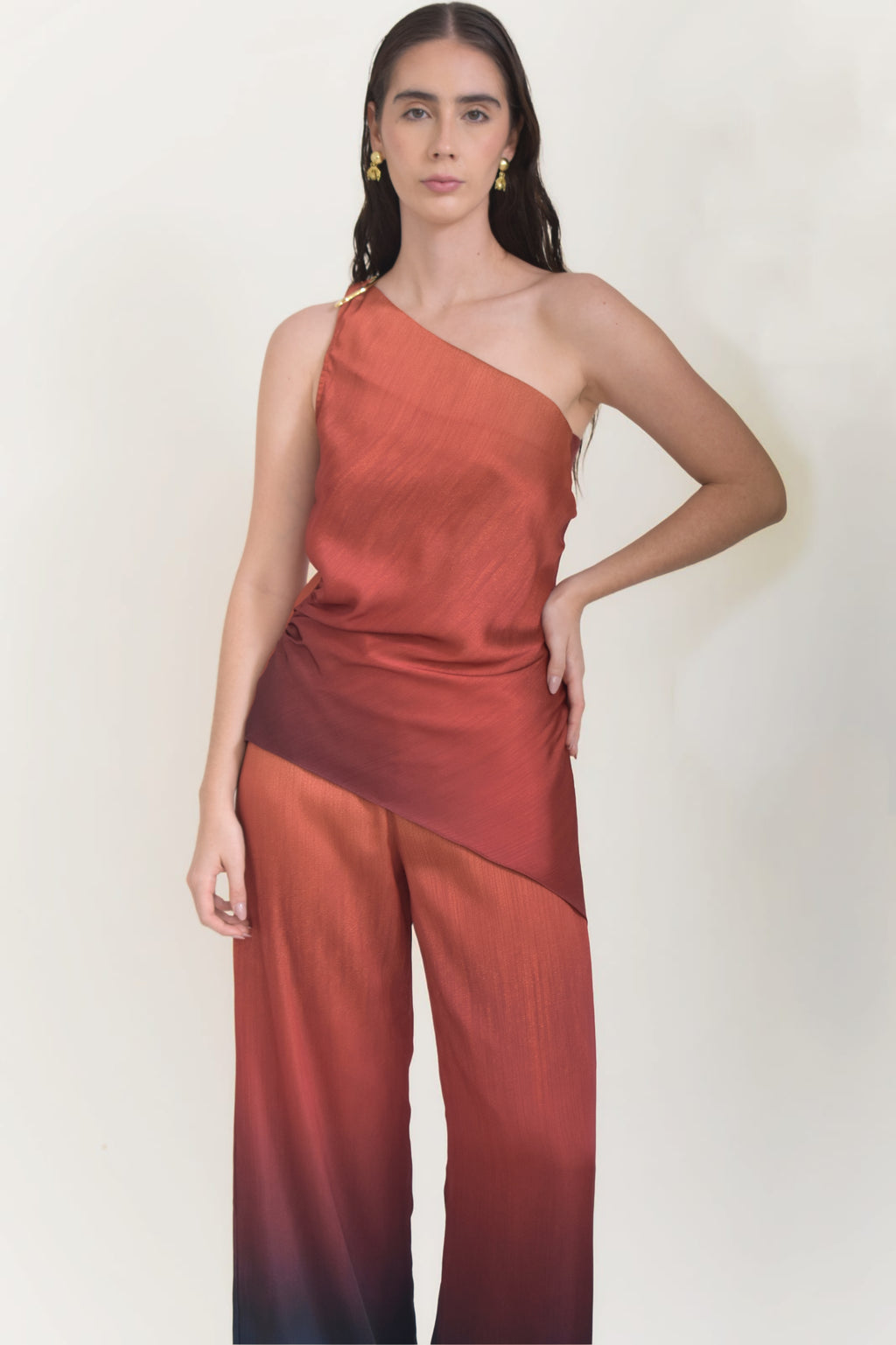 Blusa Asimétrica Anochecer