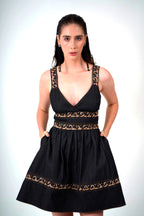 Vestido Corto Onda