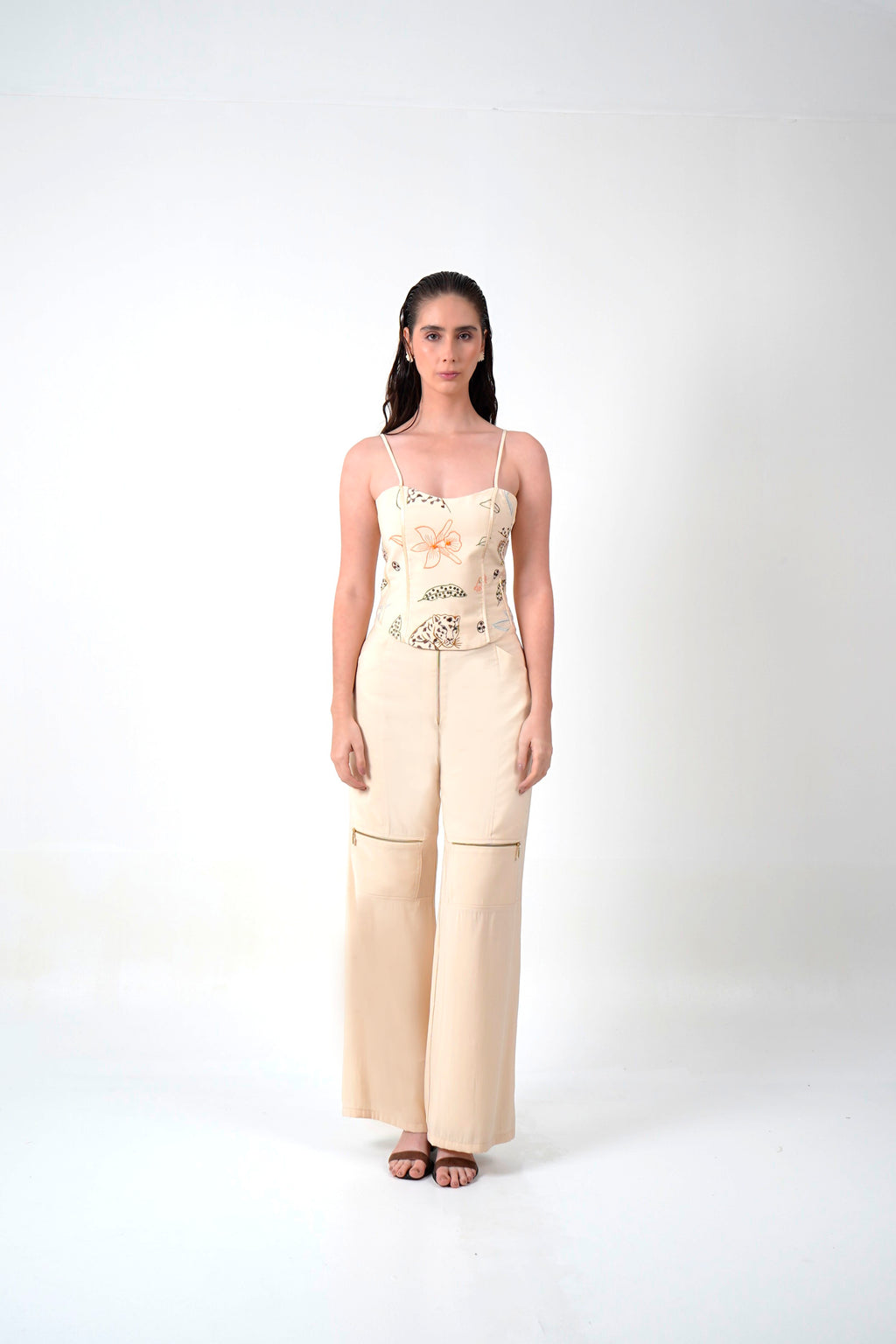 Pantalón Cremalleras