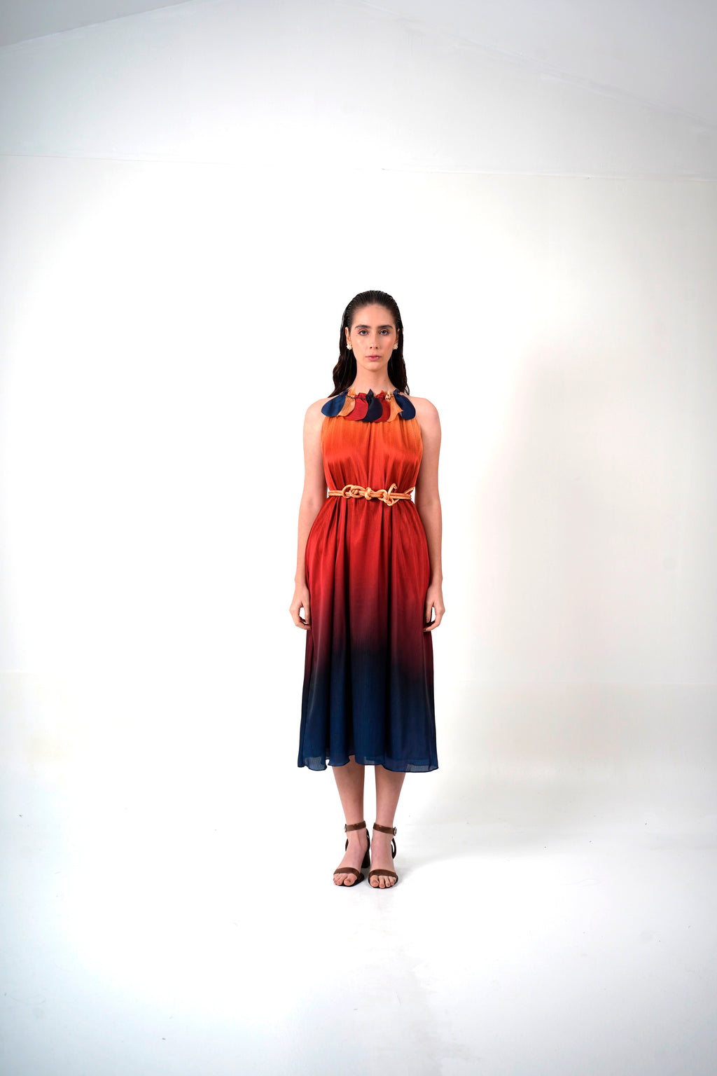 Vestido Halter Anochecer