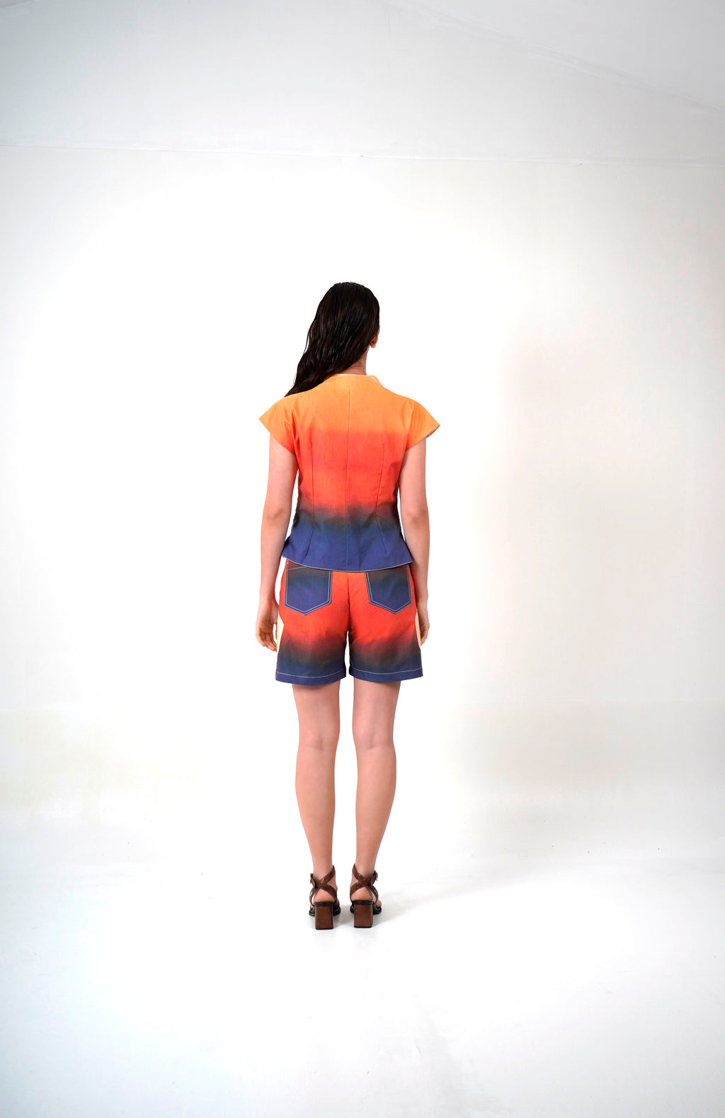 Top Asimetrico Atardecer