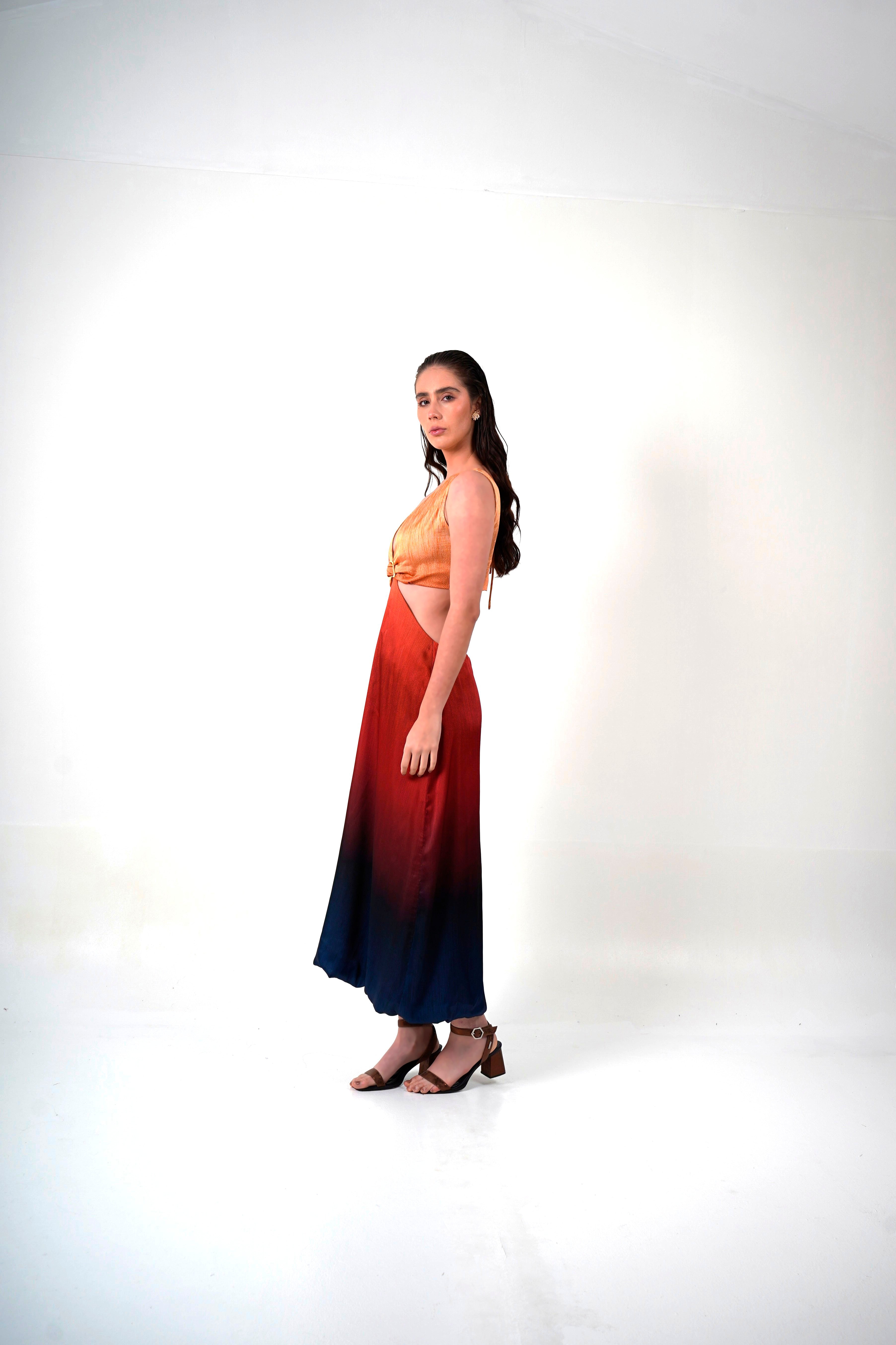 Vestido Globo Anochecer