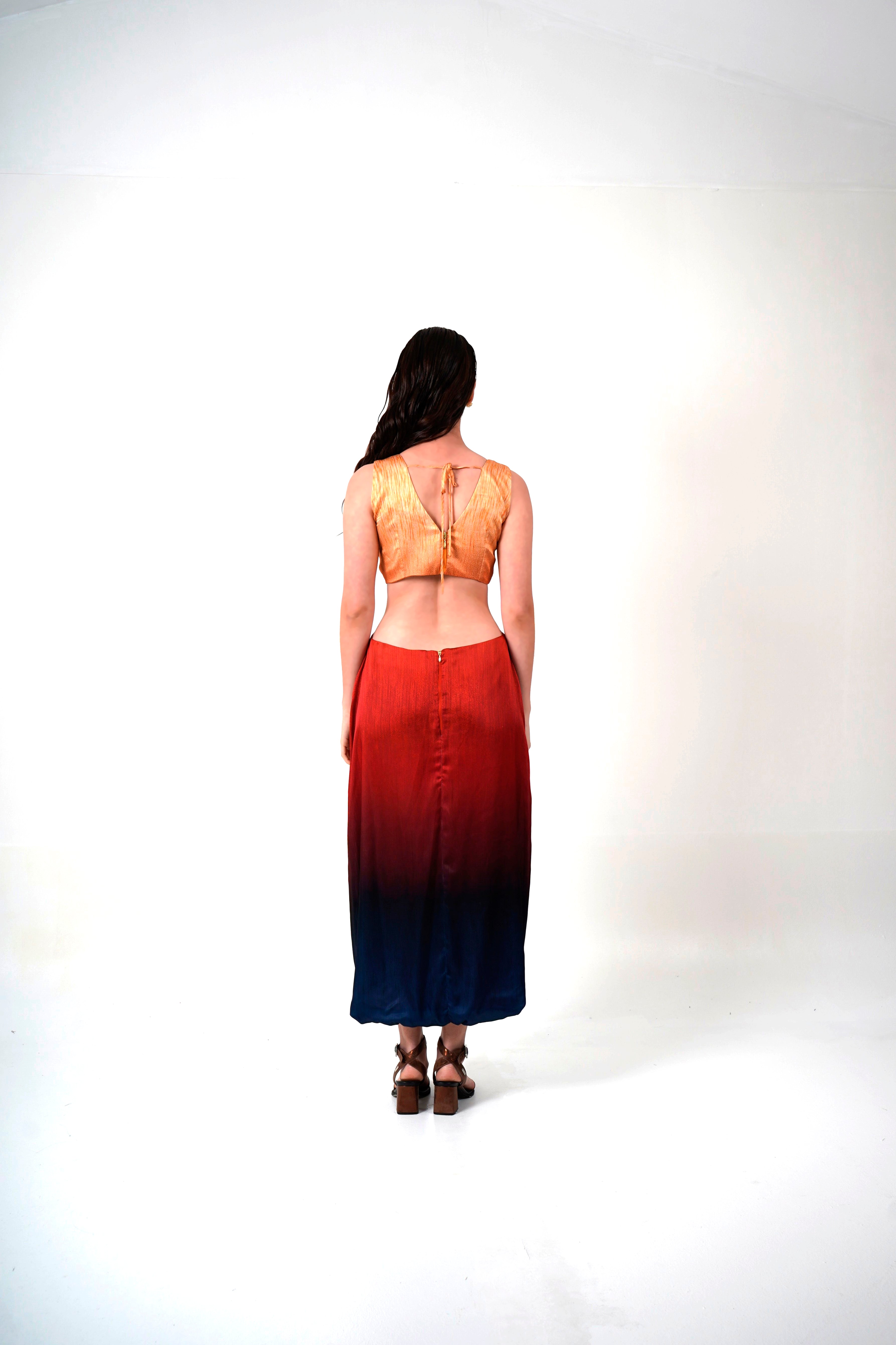 Vestido Globo Anochecer