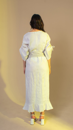Vestido Cruzado Lino